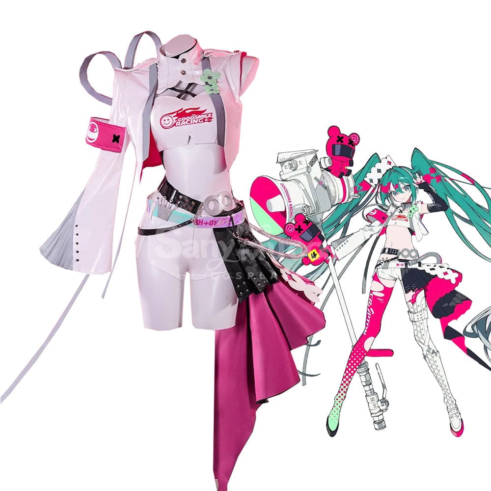 【Pre-Sale】Vocaloid Hatsune Miku Cosplay Racing Hatsune 2025 Cosplay Costume Premium Edition Cosplay Costumes