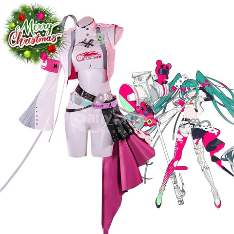 【Pre-Sale】Vocaloid Hatsune Miku Cosplay Racing Hatsune 2025 Cosplay Costume Premium Edition Cosplay Costumes