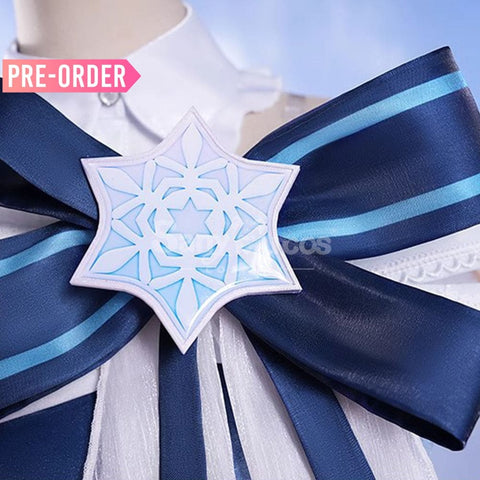 【Pre-Sale】Vocaloid Hatsune Miku Cosplay Snow 2025 Costume Premium Edition Costumes