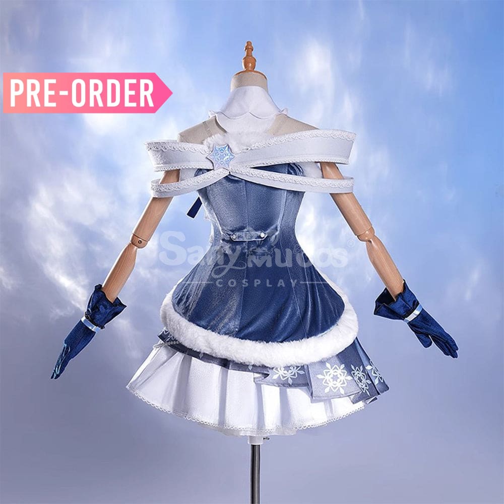 【Pre-Sale】Vocaloid Hatsune Miku Cosplay Snow 2025 Costume Premium Edition Costumes