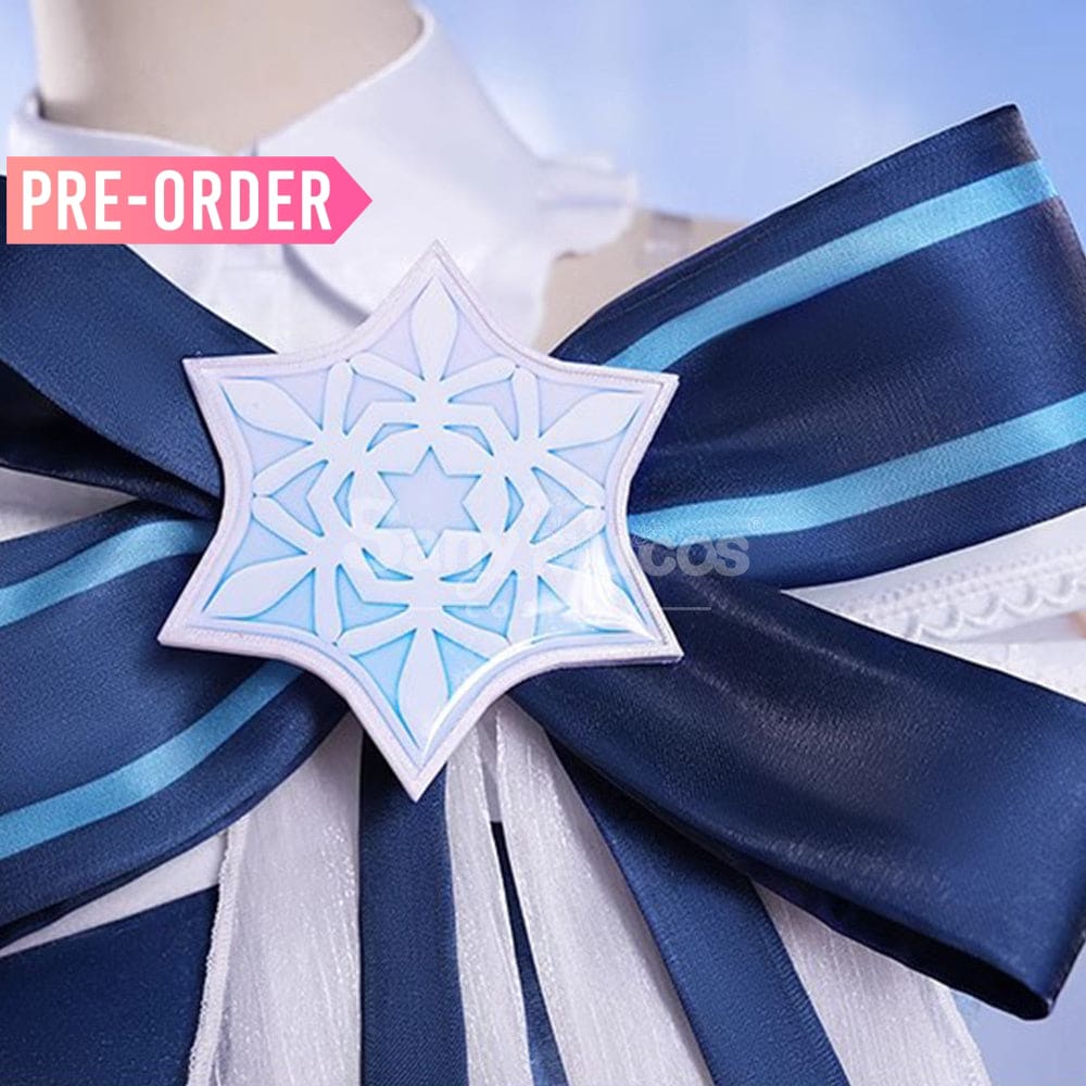 【Pre-Sale】Vocaloid Hatsune Miku Cosplay Snow 2025 Costume Premium Edition Costumes