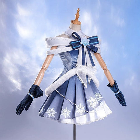 【Pre-Sale】Vocaloid Hatsune Miku Cosplay Snow 2025 Costume Premium Edition Costumes