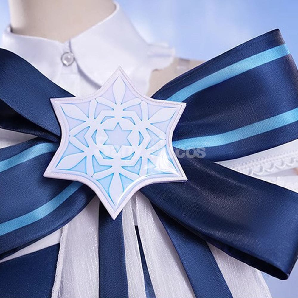 【Pre-Sale】Vocaloid Hatsune Miku Cosplay Snow 2025 Costume Premium Edition Costumes