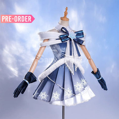 【Pre-Sale】Vocaloid Hatsune Miku Cosplay Snow 2025 Costume Premium Edition Costumes