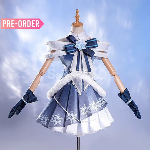 【Pre-Sale】Vocaloid Hatsune Miku Cosplay Snow 2025 Costume Premium Edition Costumes