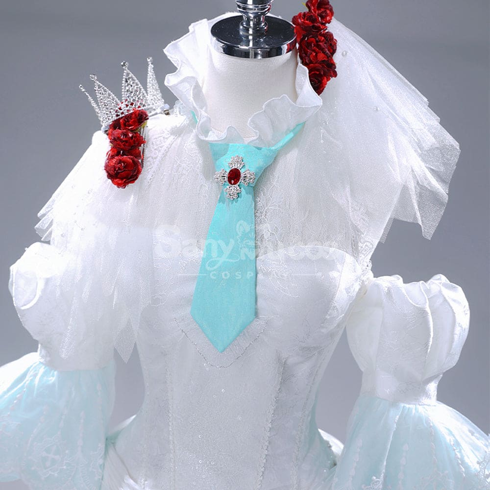【Pre-Sale】Vocaloid Hatsune Miku Cosplay White Snow Princess Miku Cosplay Costume Cosplay Costumes