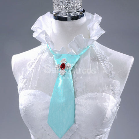 【Pre-Sale】Vocaloid Hatsune Miku Cosplay White Snow Princess Miku Cosplay Costume Cosplay Costumes