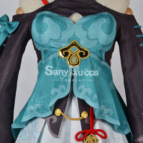 【In Stock】Game Honkai: Star Rail Cosplay Xianzhou Alliance Qingque Cosplay Costume