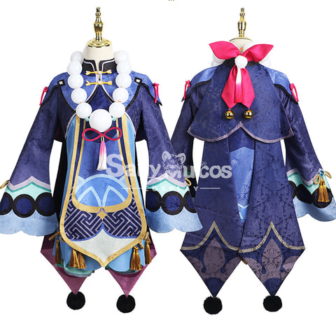 【In Stock】Game Genshin Impact Cosplay Qiqi Cosplay Costume Plus Size