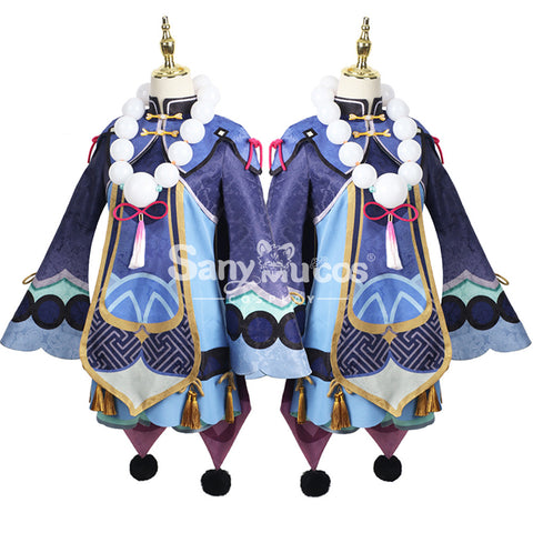 【In Stock】Game Genshin Impact Cosplay Qiqi Cosplay Costume Plus Size