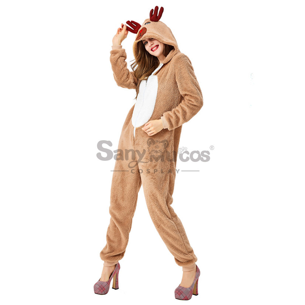 【In Stock】Christmas Cosplay Christmas Reindeer Costume Costumes