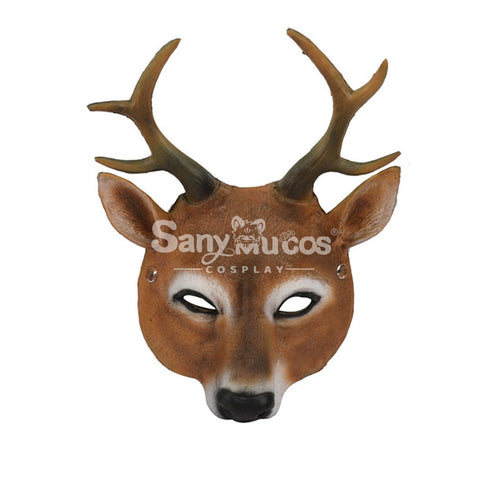 【In Stock】Christmas Cosplay Christmas Reindeer Mask Cosplay Props
