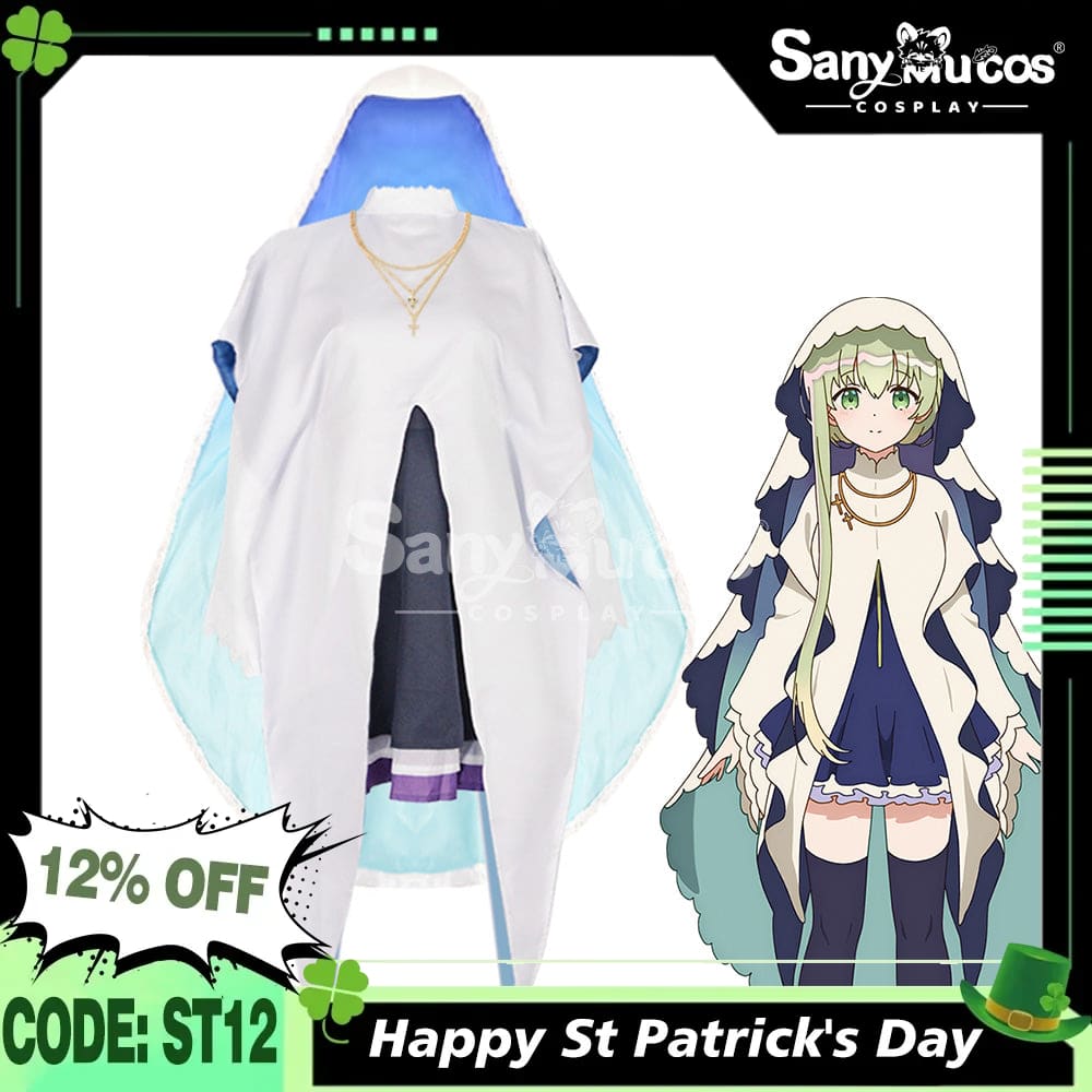 【In Stock】Anime Saint Cecilia And Pastor Lawrence Cosplay Costume Costumes