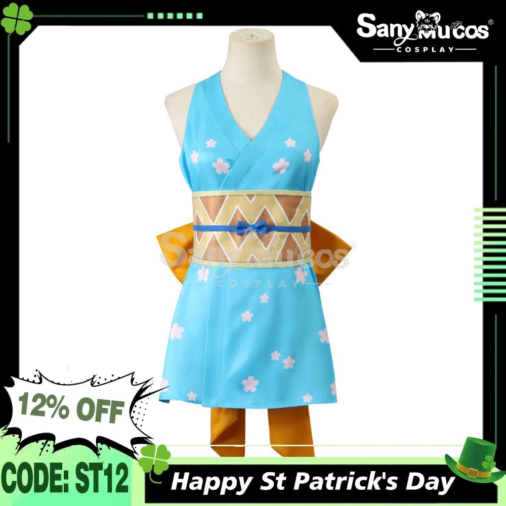 【In Stock】Anime One Piece Cosplay Nami Pajamas Costume Costumes