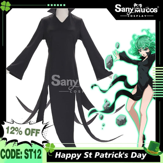 【In Stock】Anime One Punch Man Cosplay Tatsumaki Costume Costumes 1000