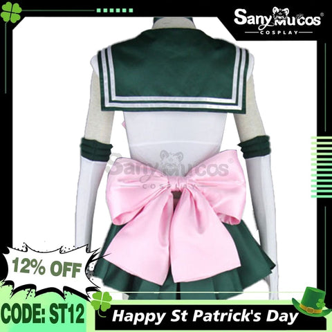 【In Stock】Anime Sailor Moon Cosplay Jupiter Makoto Kino Battle Suit Costume Costumes