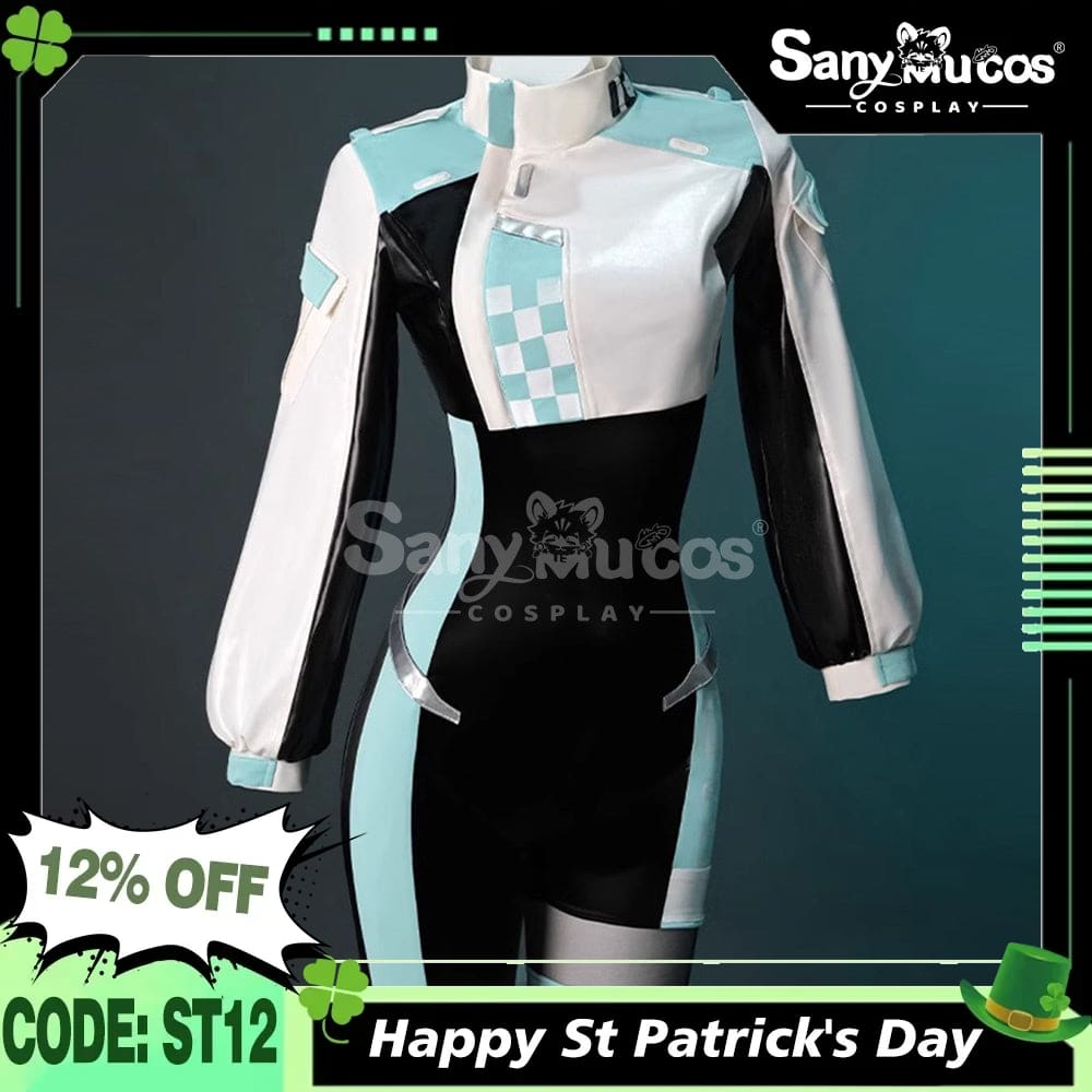 【Pre-Sale】Game Genshin Impact Cosplay Lynette Snezhevna Racing Costume Costumes