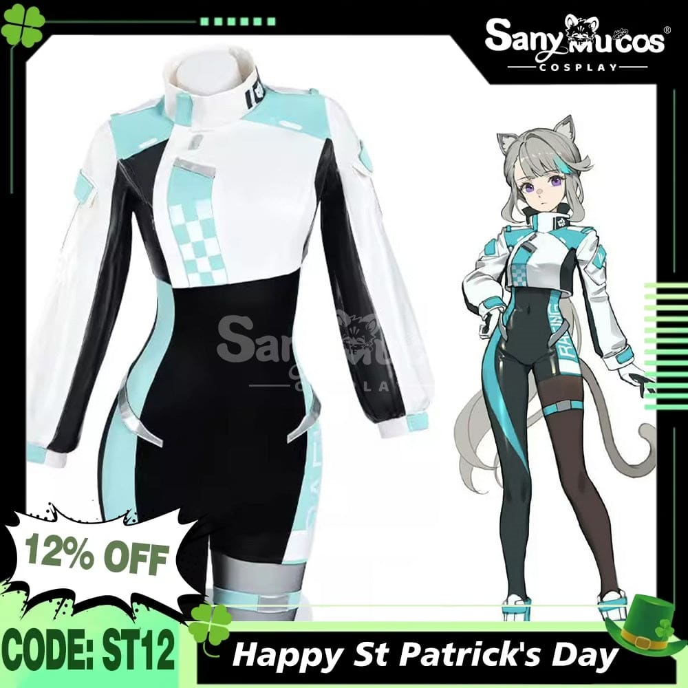 【Pre-Sale】Game Genshin Impact Cosplay Lynette Snezhevna Racing Costume Costumes