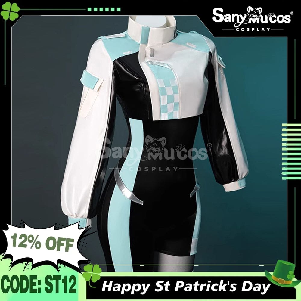 【Pre-Sale】Game Genshin Impact Cosplay Lynette Snezhevna Racing Costume Costumes