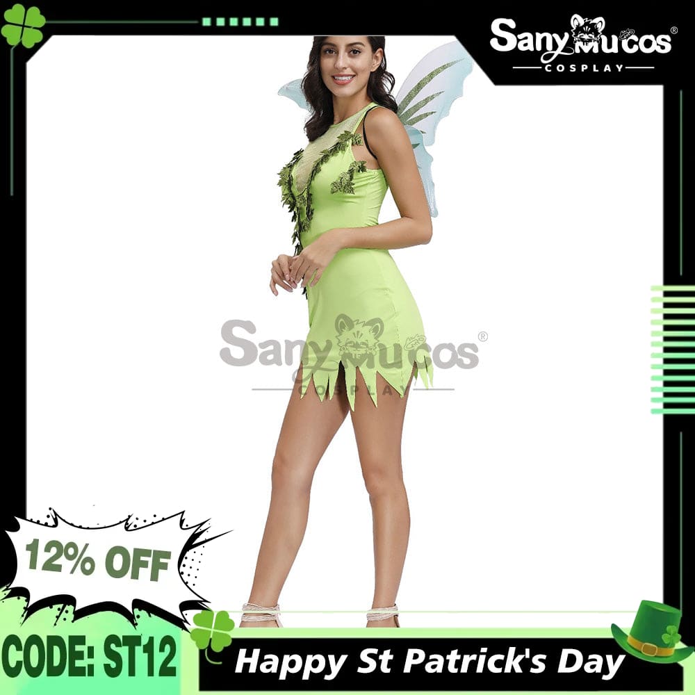 【In Stock】Halloween Cosplay Green Forest Butterfly Costume Costumes