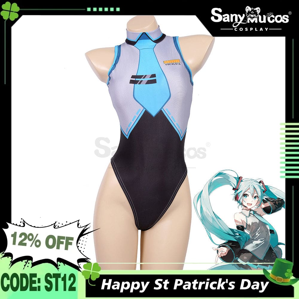 【In Stock】Vocaloid Hatsune Miku Cosplay Swimsuit Costume Costumes