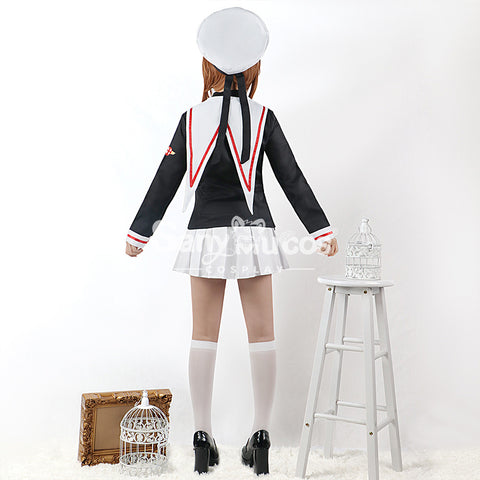 【In Stock】Anime Cardcaptor Sakura Cosplay Sakura Kinomoto Uniform Cosplay Costume