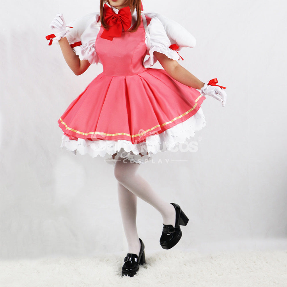 【In Stock】Anime Cardcaptor Sakura Cosplay Sakura Kinomoto Cosplay Costume