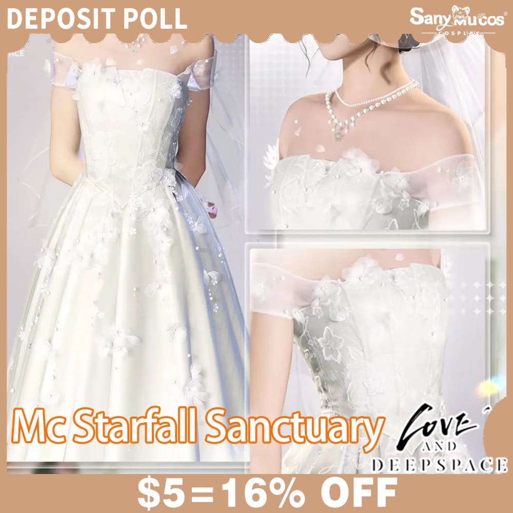 【SanyMuCos Deposit Poll】Game Love and Deepspace Cosplay Wedding Dresses Xavier Cosplay Costume Deposit Poll