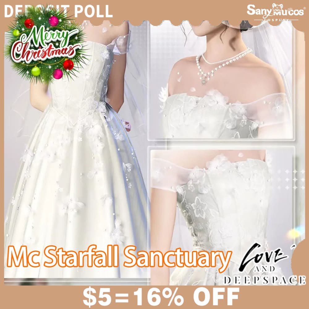 【SanyMuCos Deposit Poll】Game Love and Deepspace Cosplay Wedding Dresses Xavier Cosplay Costume Deposit Poll