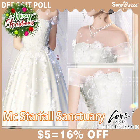 【SanyMuCos Deposit Poll】Game Love and Deepspace Cosplay Wedding Dresses Xavier Cosplay Costume Deposit Poll