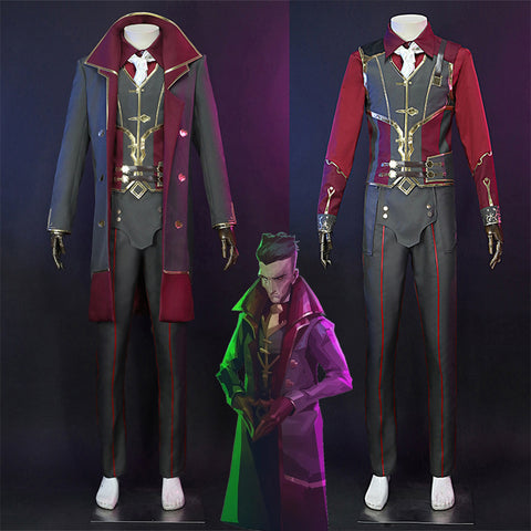 【In Stock】Game Arcane: League of Legends Cosplay Silco Cosplay Costume