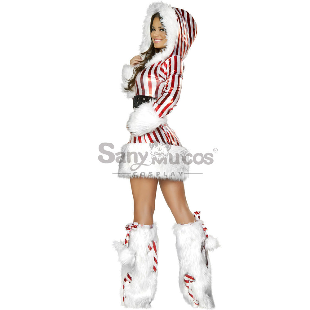 【In Stock】Christmas Cosplay Christmas Disco Dress Costume Costumes