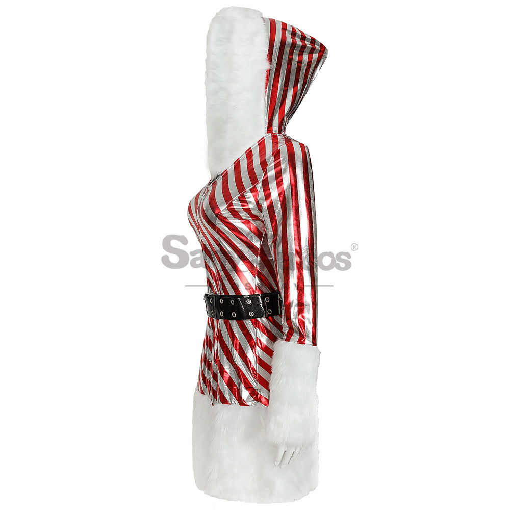 【In Stock】Christmas Cosplay Christmas Disco Dress Costume Costumes