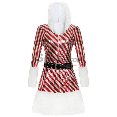 【In Stock】Christmas Cosplay Christmas Disco Dress Costume Costumes