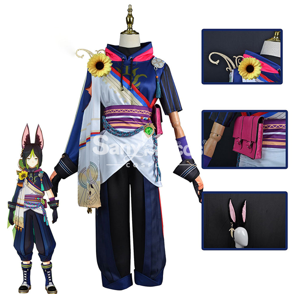 【In Stock】Game Genshin Impact Cosplay Tighnari Cosplay Costume Plus Size