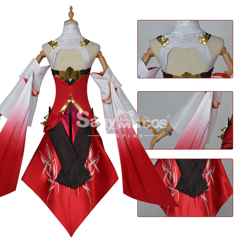 【In Stock】Game Honkai: Star Rail Cosplay Xianzhou Alliance Tingyun Cosplay Costume Plus Size