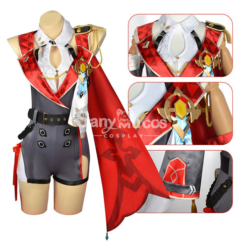 【In Stock】Game Honkai: Star Rail Cosplay Topaz Cosplay Costume Plus Size