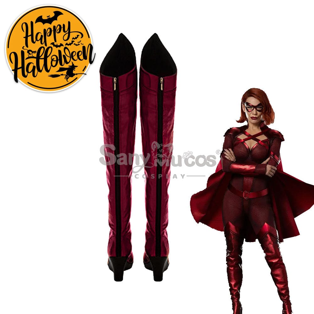 Tv Series The Boys Cosplay Crimson Countess Shoes Boots