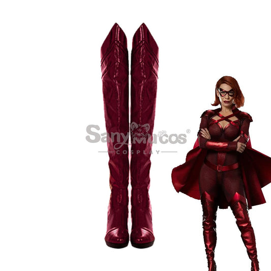 Tv Series The Boys Cosplay Crimson Countess Shoes Boots 1000