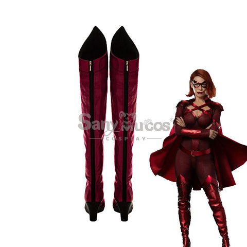 Tv Series The Boys Cosplay Crimson Countess Shoes Boots