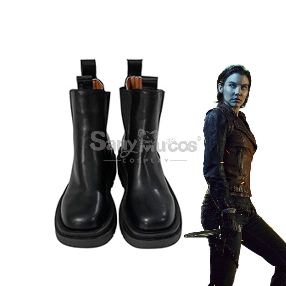 Tv Series The Walking Dead: Dead City Cosplay Maggie Shoes Boots