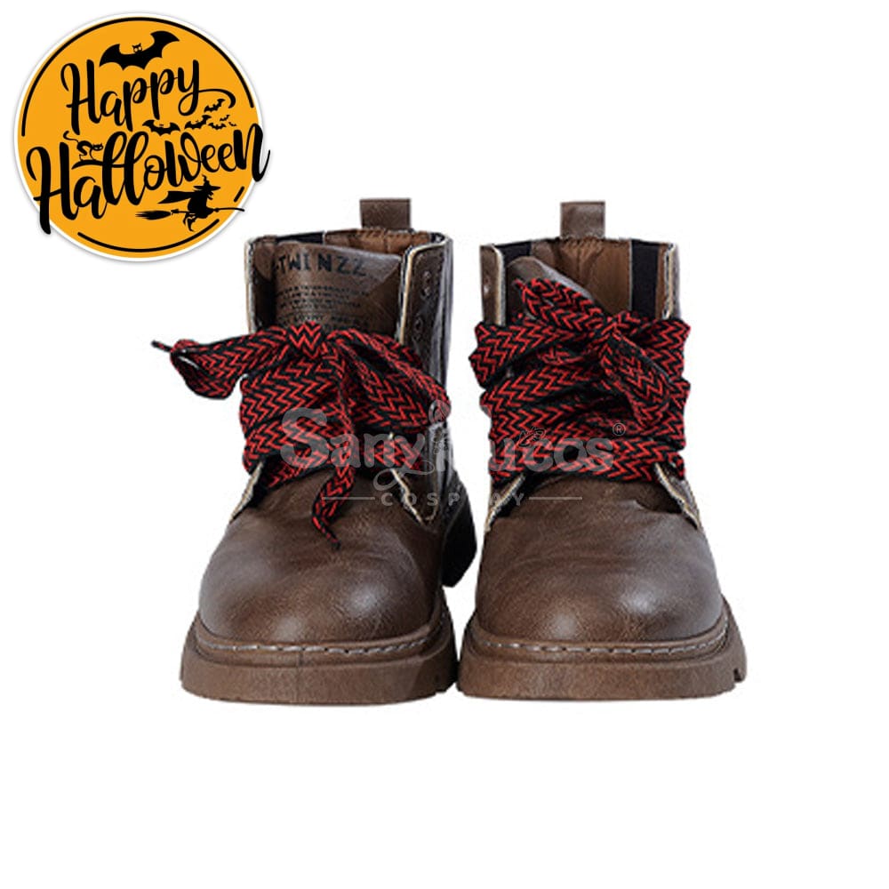 Tv Series The Walking Dead: Dead City Cosplay Negan Shoes Boots