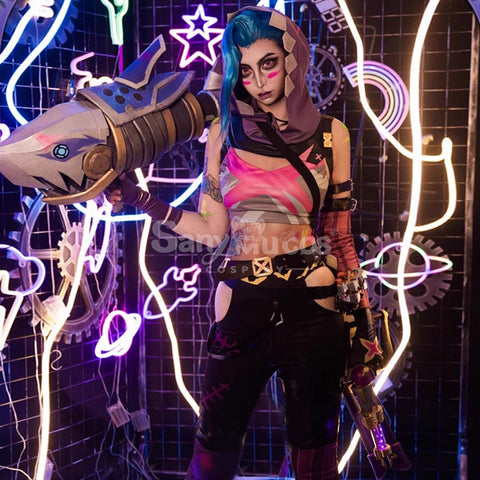 Game League Of Legends Arcane Cosplay Jinx Costume Costumes