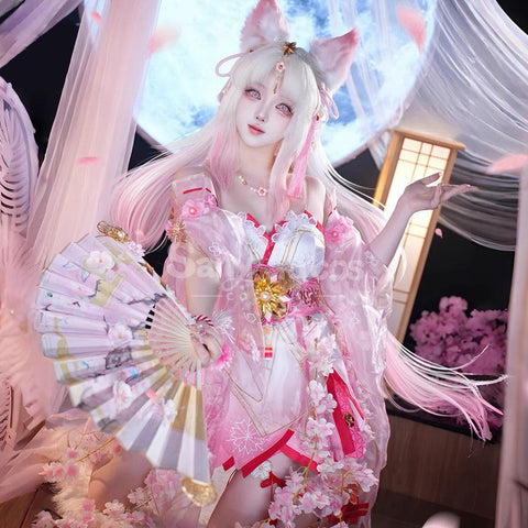 【In Stock】Game Naraka: Bladepoint Cosplay Kurumi Costume Plus Size Costumes