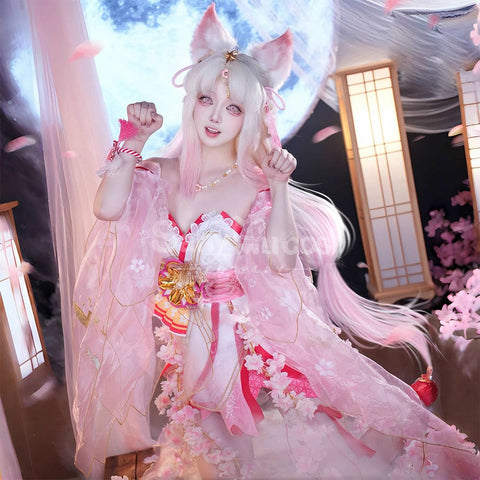 【In Stock】Game Naraka: Bladepoint Cosplay Kurumi Costume Plus Size Costumes