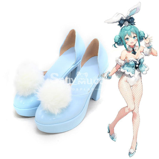 Vocaloid Hatsune Miku Cosplay Bicute Bunnies Shoes Boots 1000