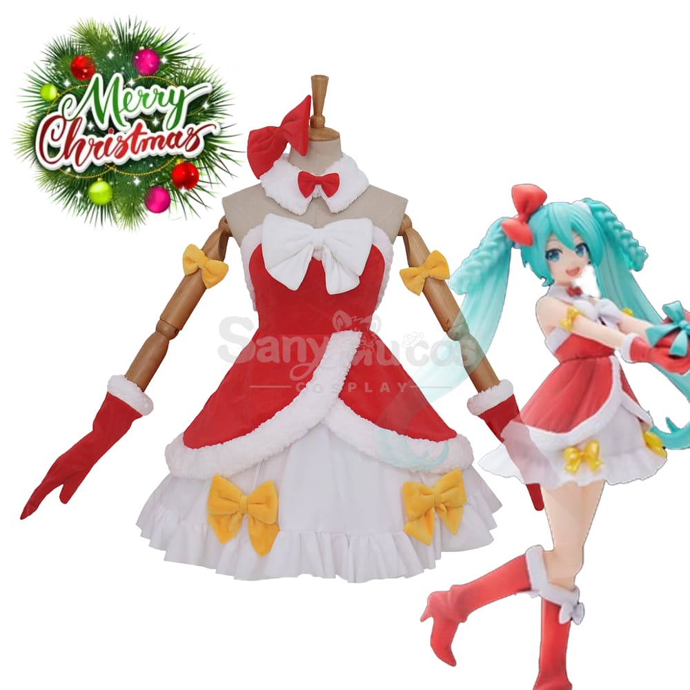 Vocaloid Hatsune Miku Cosplay Christmas Costume Costumes