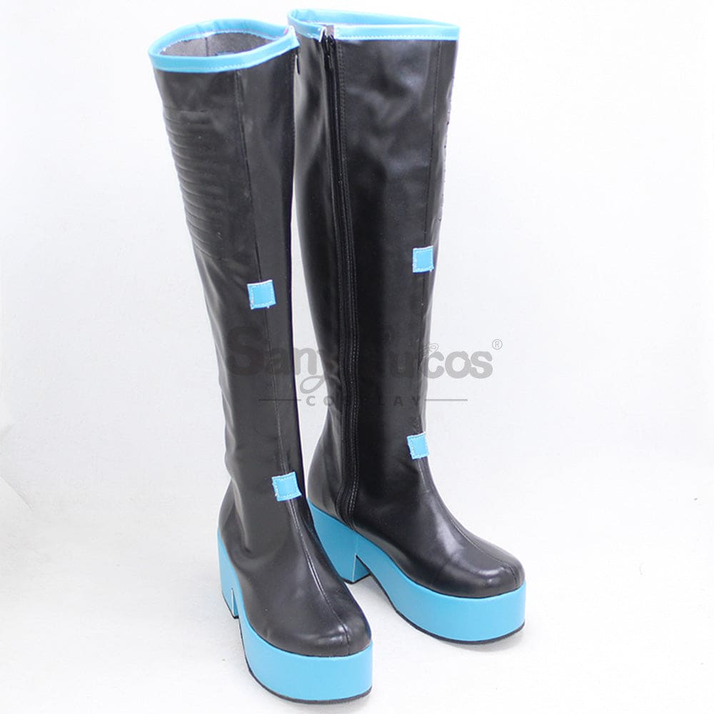 Vocaloid Hatsune Miku Cosplay Classic Boots Shoes Shoes