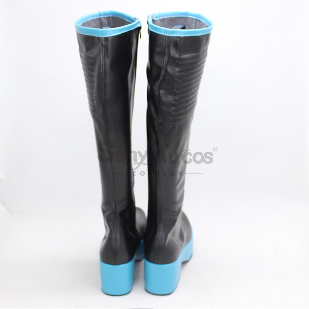 Vocaloid Hatsune Miku Cosplay Classic Boots Shoes Shoes