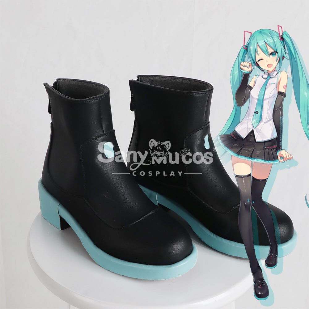 Vocaloid Hatsune Miku Cosplay Classic Shoes Boots